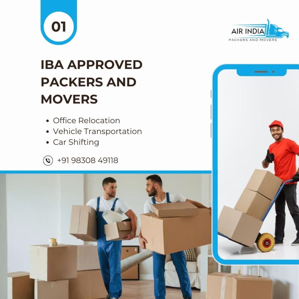 IBA Approved Packers and Movers in Tollygunge