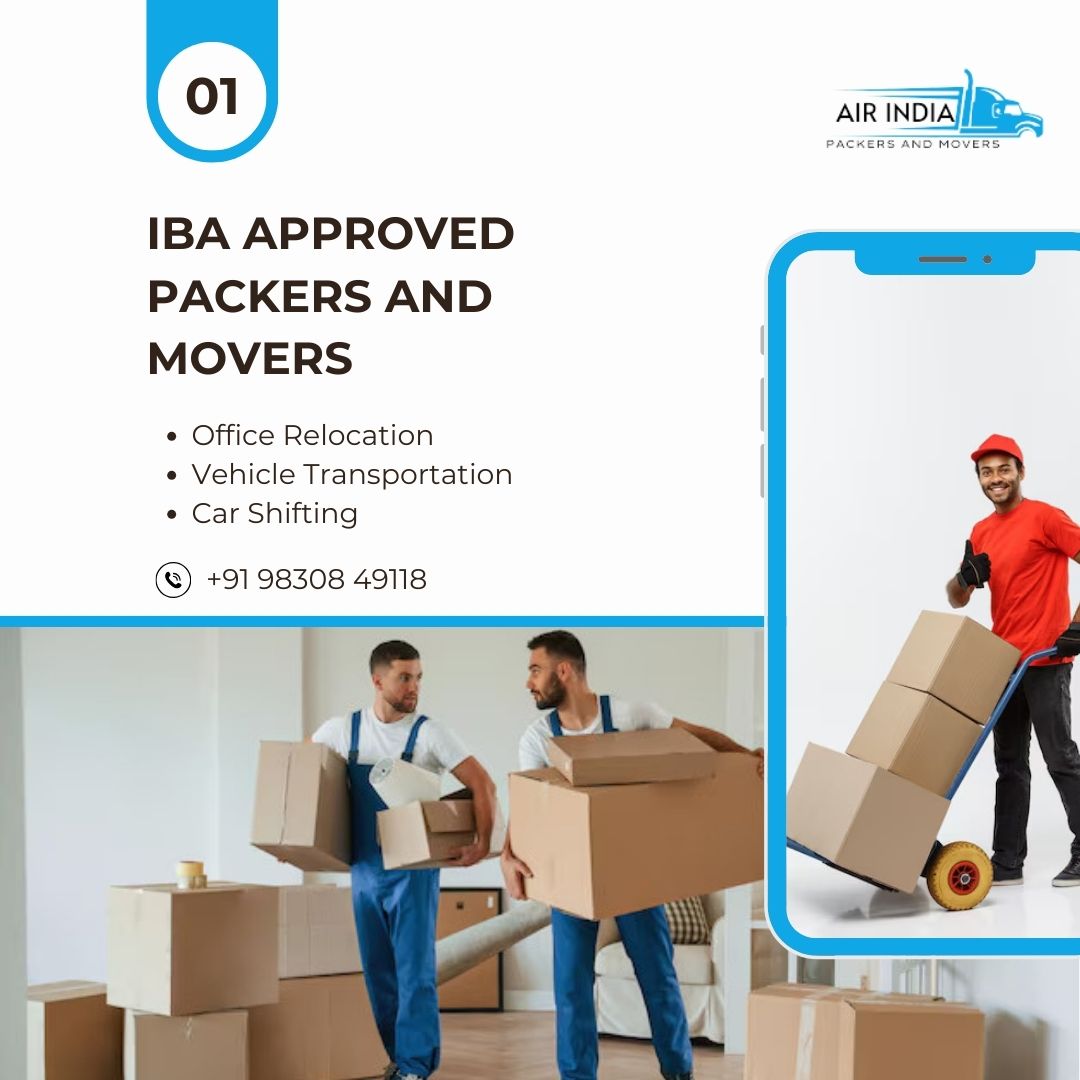 IBA Approved Packers and Movers in Tollygunge