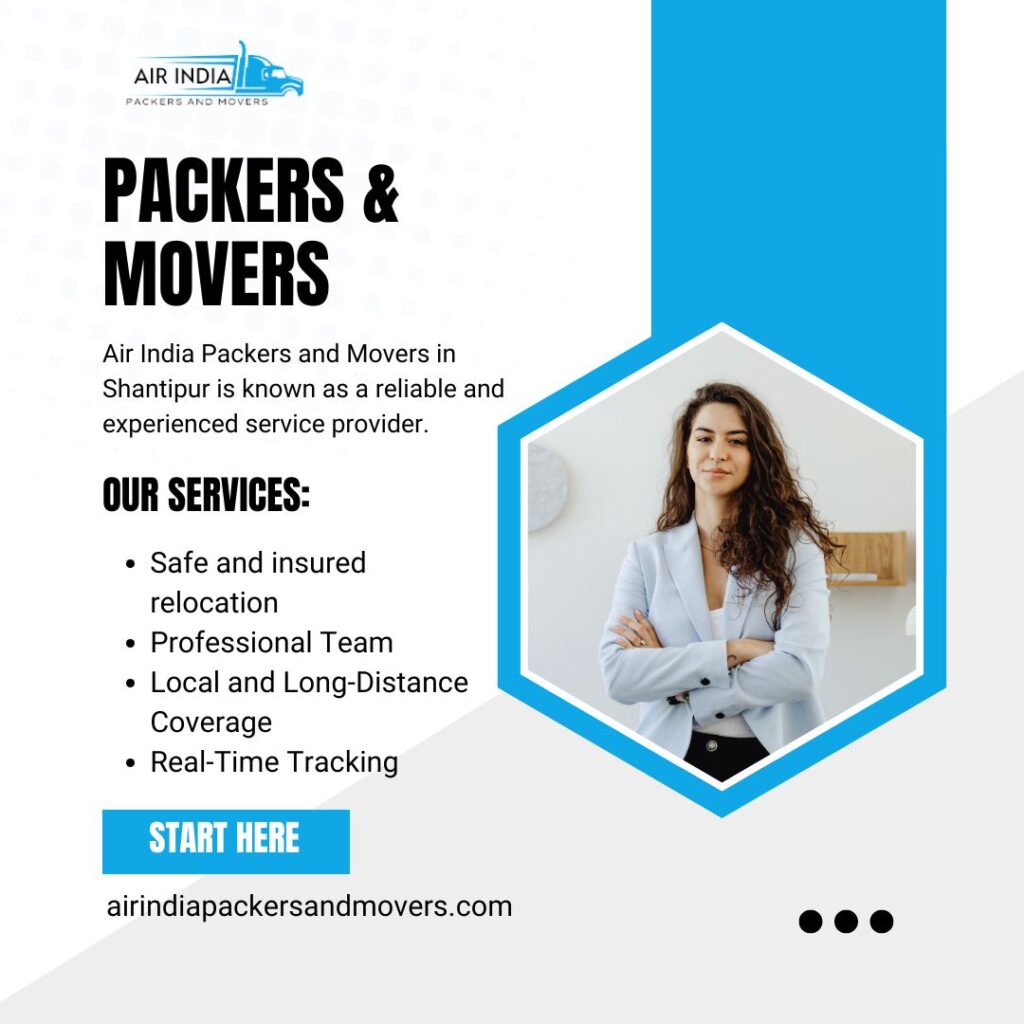 Packers And Movers in Shantipur